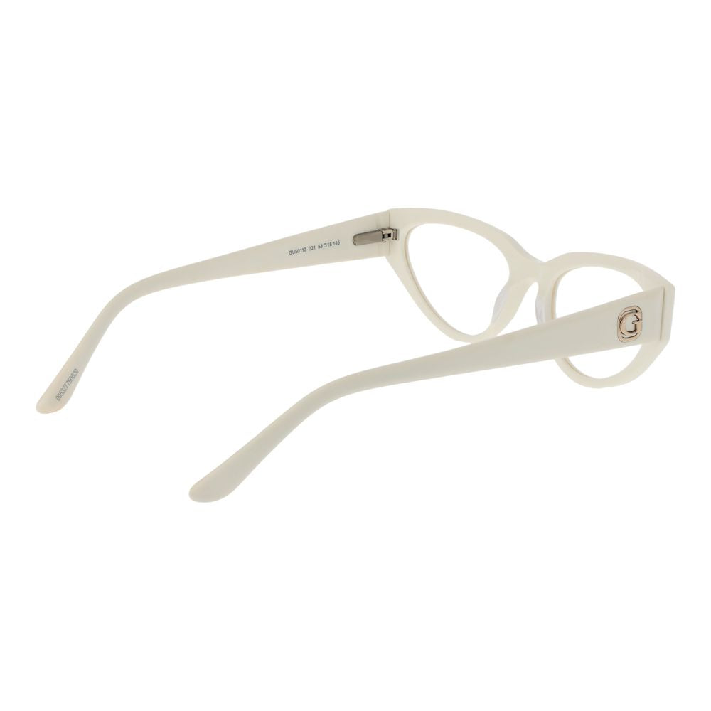 Guess White Women Glasses Frame $212.00 Guess Luzworld
