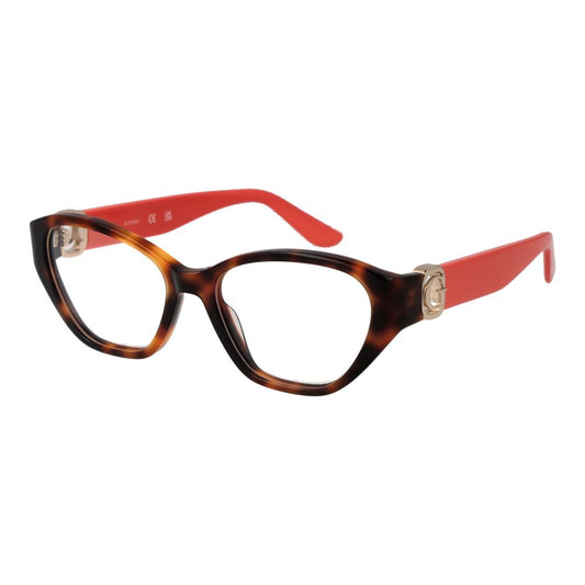 Guess Brown Women Glasses Frame $441.00 Guess Luzworld