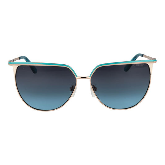 Guess Gold Women Sunglass $200.00 Guess Luzworld