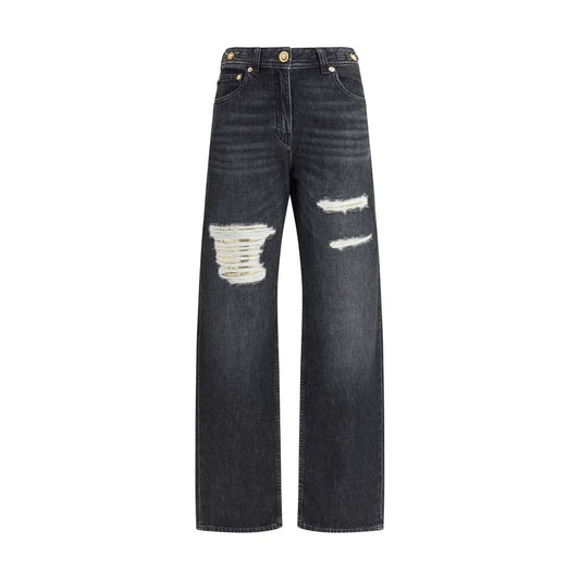 Versace Cut-Out detail Jeans $2090.00 Versace Luzworld