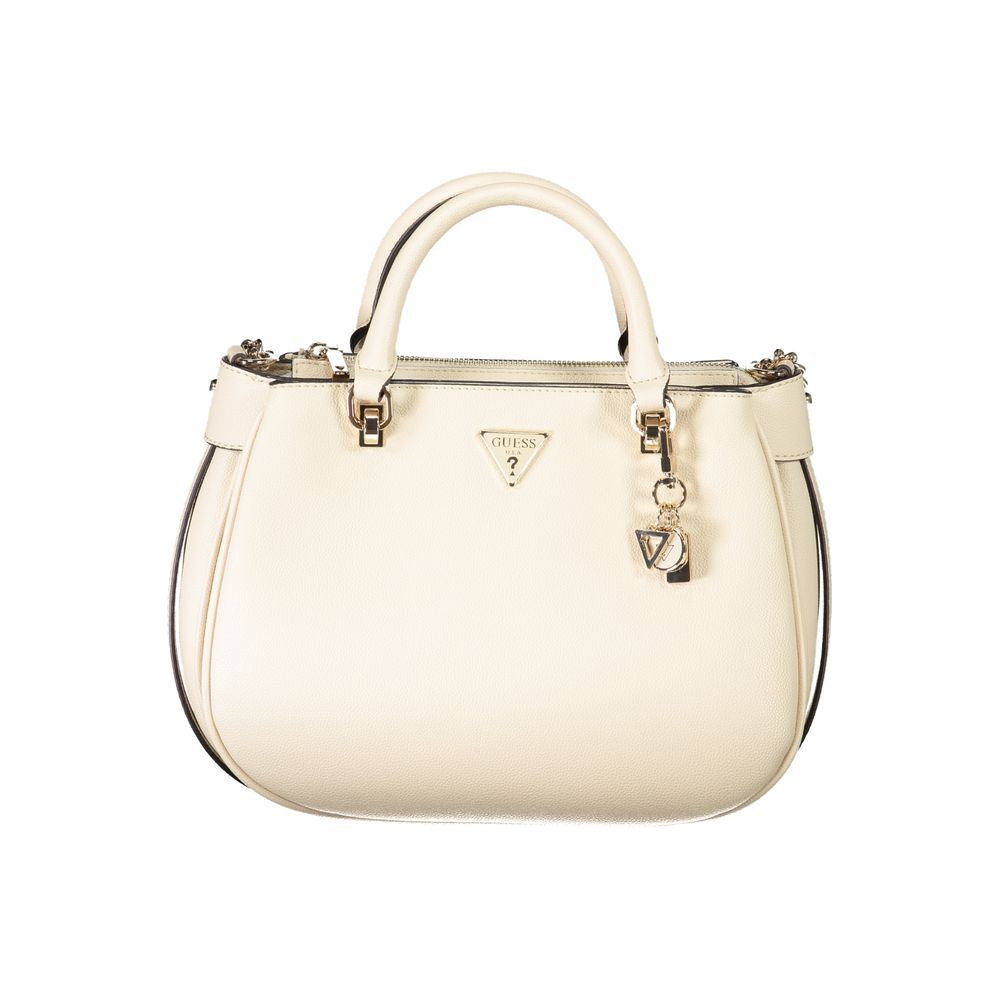 Guess Jeans Beige Polyethylene Handbag $344.00 Guess Jeans Luzworld