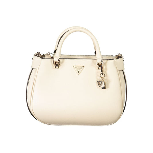 Guess Jeans Beige Polyethylene Handbag $344.00 Guess Jeans Luzworld
