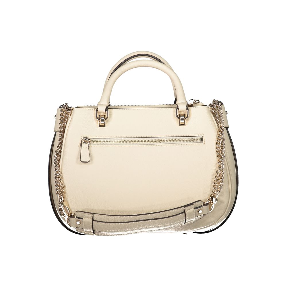 Guess Jeans Beige Polyethylene Handbag $344.00 Guess Jeans Luzworld