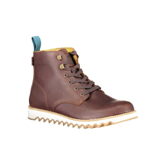 Levi's Brown Leather Men Boot $321.00 Levi's Luzworld