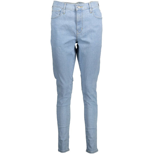 Levi's Blue Cotton Women Jeans $210.00 Levi's Luzworld