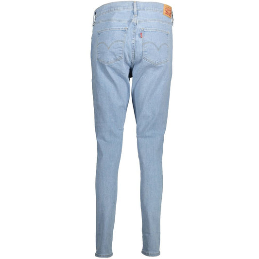 Levi's Blue Cotton Women Jeans $210.00 Levi's Luzworld