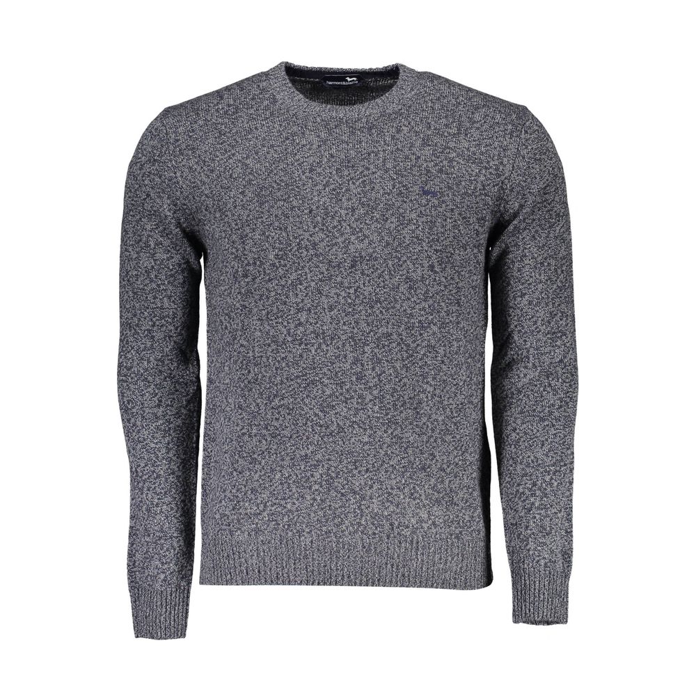 Harmont & Blaine Blue Wool Sweater $520.00 Harmont & Blaine Luzworld