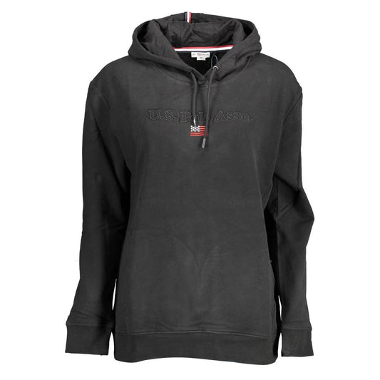 U.S. POLO ASSN. Black Cotton Women Sweater With Contrasting Details $201.00 U.S. POLO ASSN. Luzworld