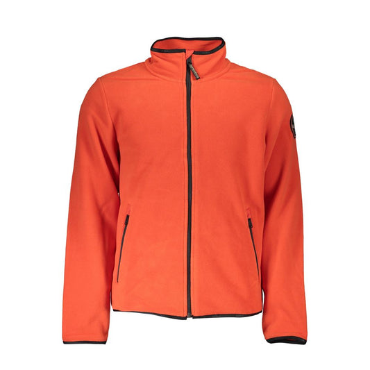 Napapijri Red Polyester Men Sweater $543.00 Napapijri Luzworld