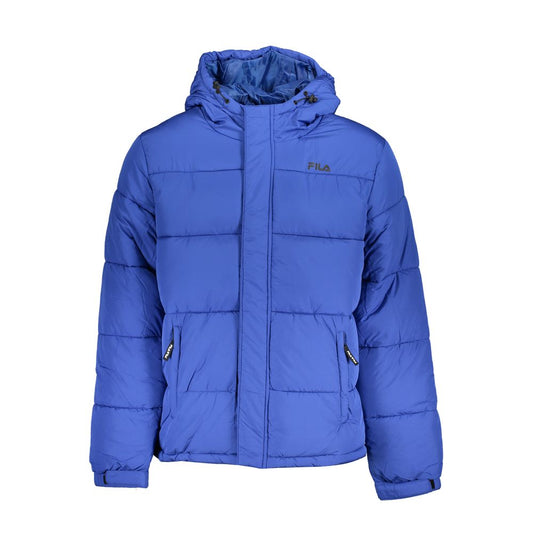 Fila Blue Polyester Men Jacket $524.00 Fila Luzworld