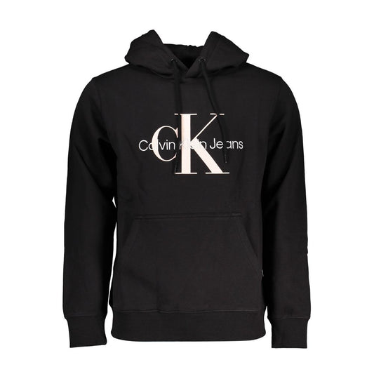 Calvin Klein Black Cotton Men Sweater $265.00 Calvin Klein Luzworld