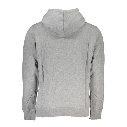 Calvin Klein "Gray Cotton Men Sweater with Hood and Central Pocket" $234.00 Calvin Klein Luzworld