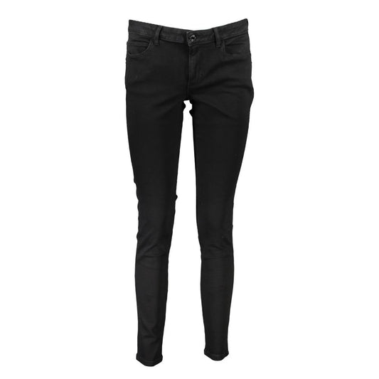Guess Jeans Black Cotton Women Jeans $236.00 Guess Jeans Luzworld