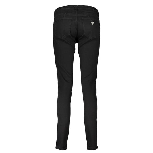 Guess Jeans Black Cotton Women Jeans $236.00 Guess Jeans Luzworld