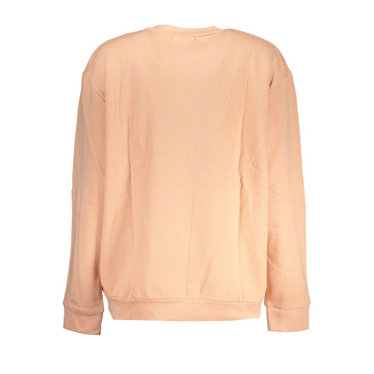 Cavalli Class Pink Cotton Women Sweater $209.00 Cavalli Class Luzworld