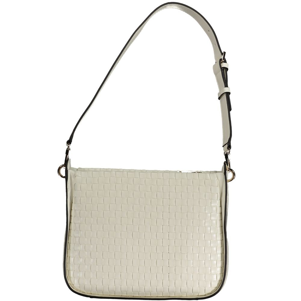 Guess Jeans White Polyethylene Handbag $310.00 Guess Jeans Luzworld