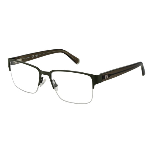 Guess Green Men Glasses Frame $230.00 Guess Luzworld