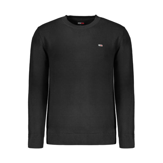 Tommy Hilfiger Black Cotton Sweater $222.00 Tommy Hilfiger Luzworld