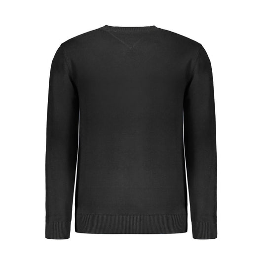 Tommy Hilfiger Black Cotton Sweater $222.00 Tommy Hilfiger Luzworld