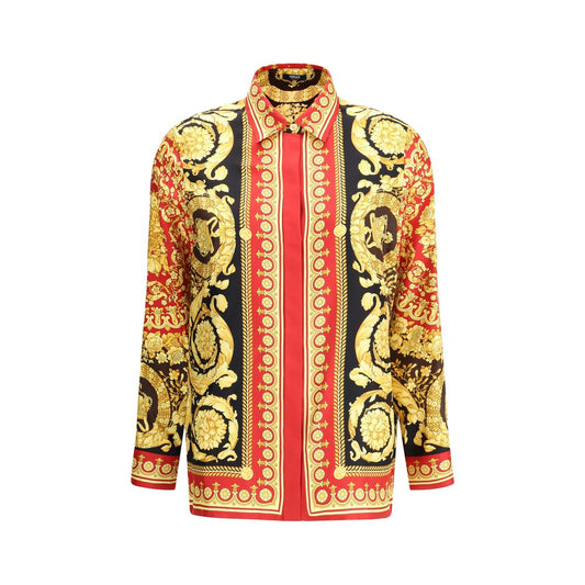 Versace Pure silk Shirt $2477.00 Versace Luzworld