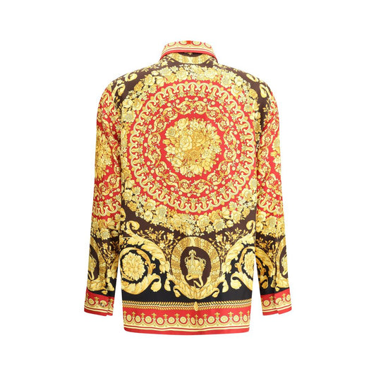 Versace Pure silk Shirt $2477.00 Versace Luzworld