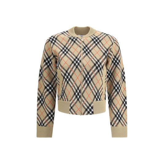 Burberry Check Cardigan $2505.00 Burberry Luzworld