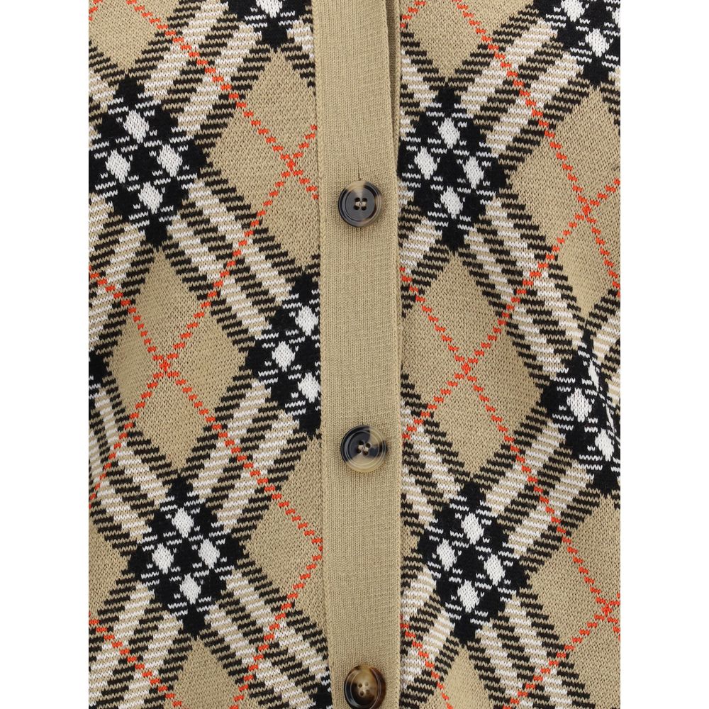 Burberry Archivio Check Cardigan $2344.00 Burberry Luzworld