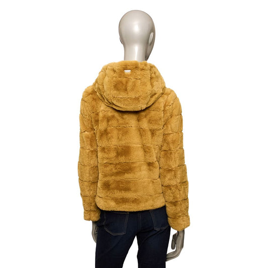 Baldinini Trend Yellow Polyester Women Jacket $586.00 Baldinini Trend Luzworld