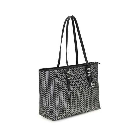 Michael Kors Quinn large jacquard logo Tote Bag $718.00 Michael Kors Luzworld