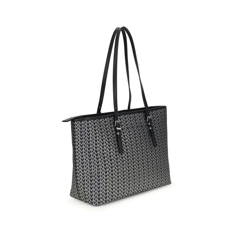 Michael Kors Quinn large jacquard logo Tote Bag $718.00 Michael Kors Luzworld