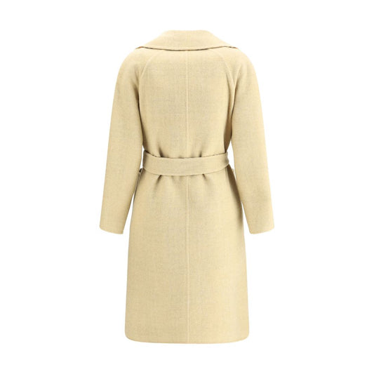 Burberry Reversible wool robe Coat $5701.00 Burberry Luzworld