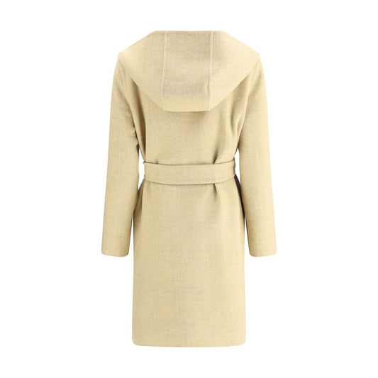 Burberry Reversible wool robe Coat $6101.00 Burberry Luzworld