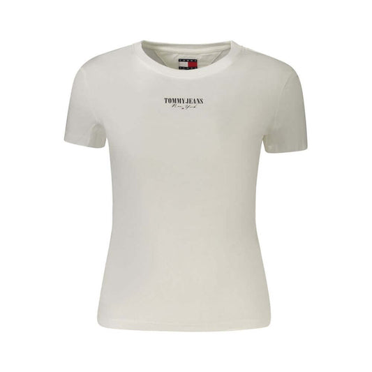 Tommy Hilfiger White Cotton Women T-Shirt $124.00 Tommy Hilfiger Luzworld