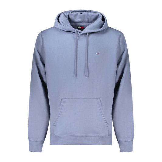 Tommy Hilfiger Blue Cotton Men Sweater $206.00 Tommy Hilfiger Luzworld