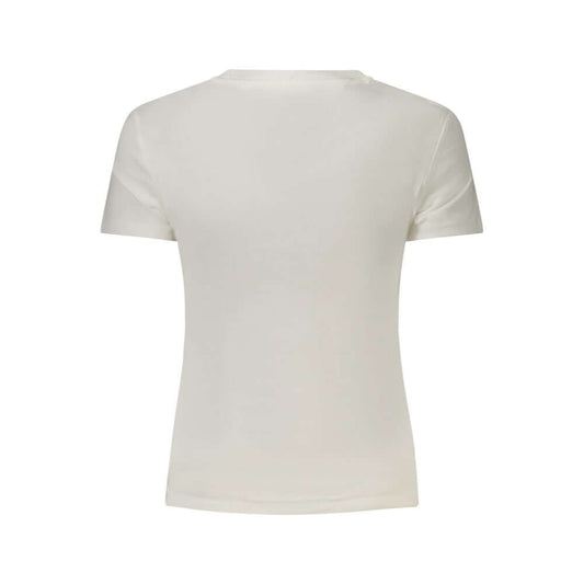 Tommy Hilfiger White Cotton Women T-Shirt $124.00 Tommy Hilfiger Luzworld