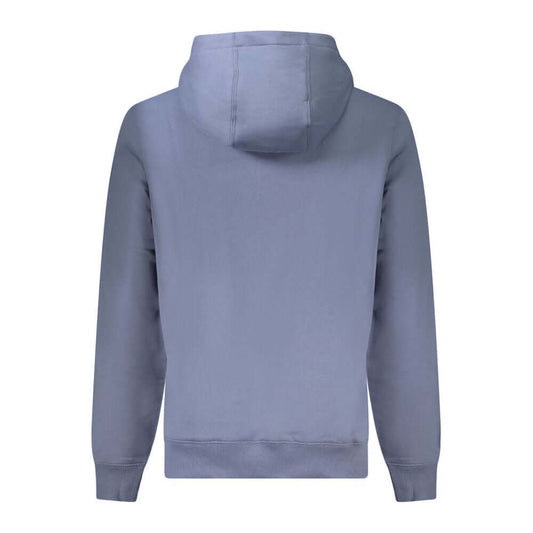 Tommy Hilfiger Blue Cotton Men Sweater $206.00 Tommy Hilfiger Luzworld