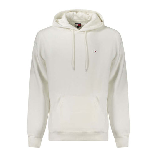 Tommy Hilfiger White Cotton Men Sweater $206.00 Tommy Hilfiger Luzworld
