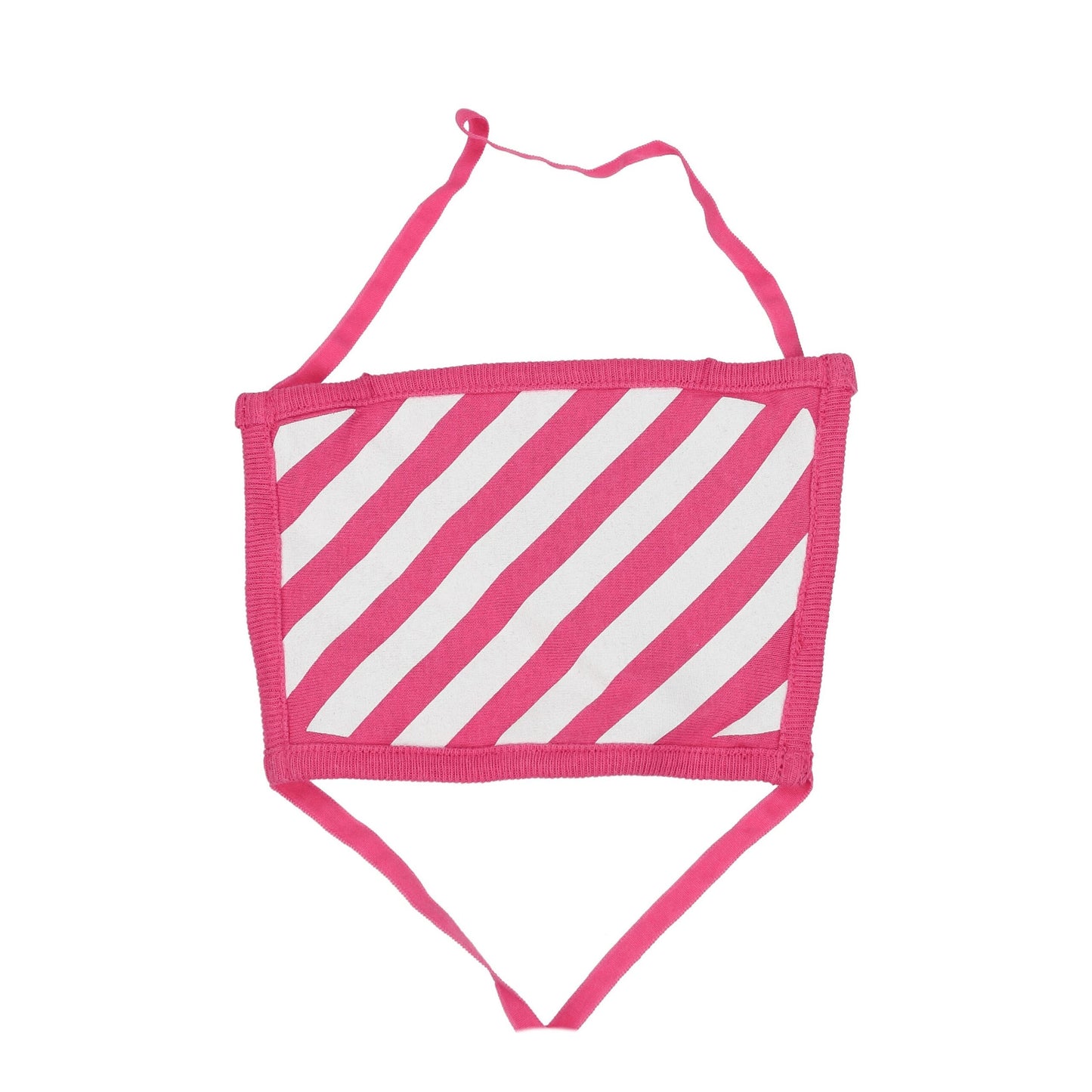 Off-White Pink Cotton Facemasks $175.00 Off-White Luzworld
