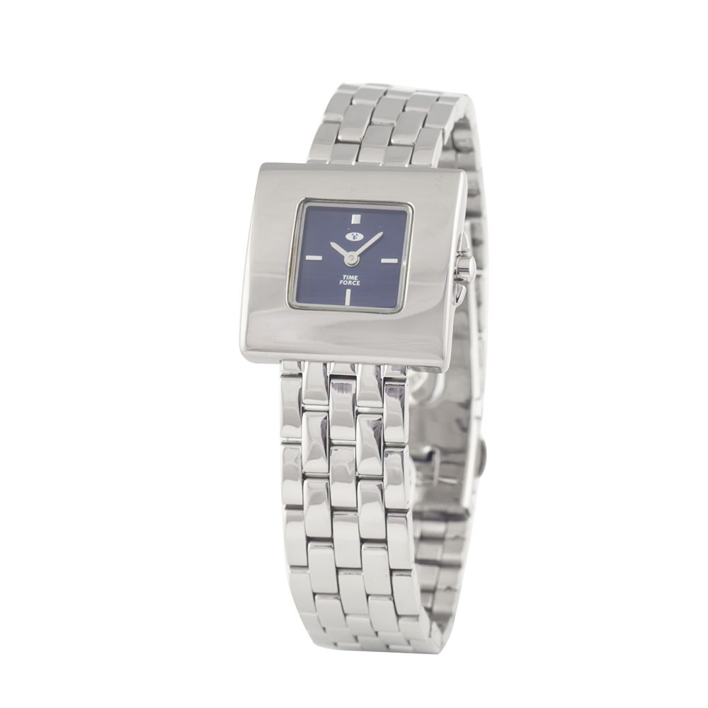 Time Force Silver Stainless Steel Watch $134.00 Time Force Luzworld