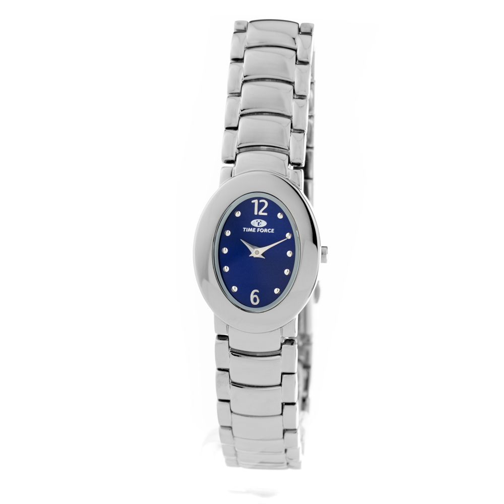 Time Force Silver Stainless Steel Watch $156.00 Time Force Luzworld