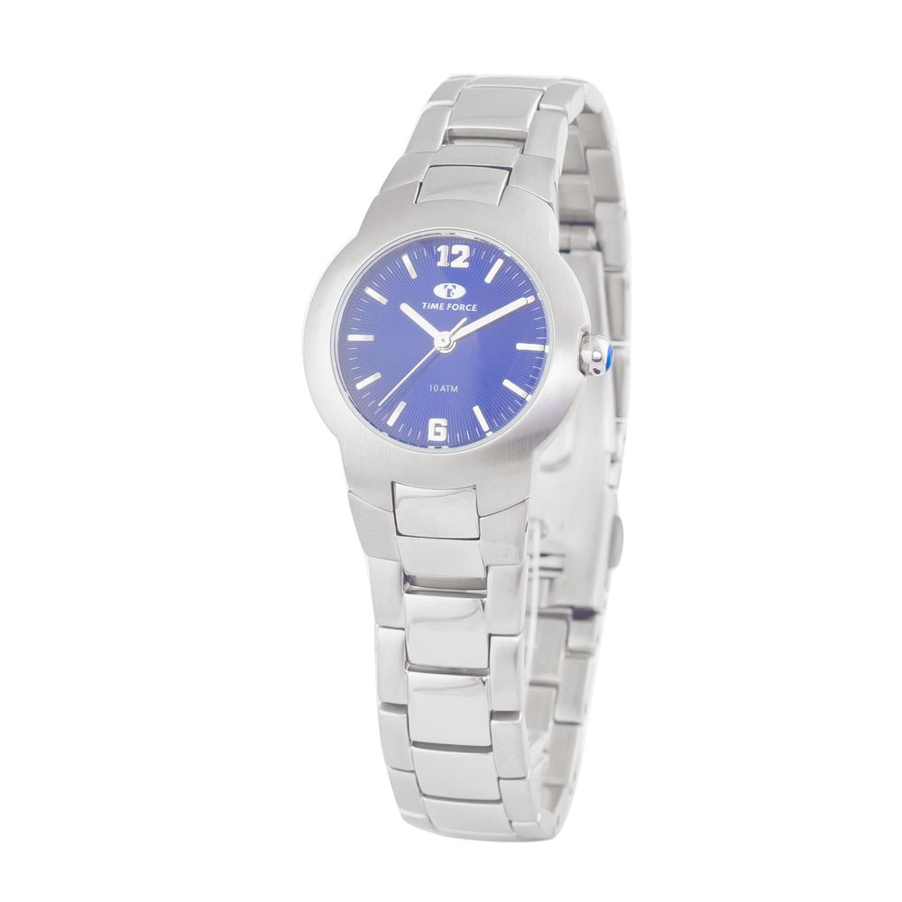 Time Force Silver Stainless Steel Watch $156.00 Time Force Luzworld