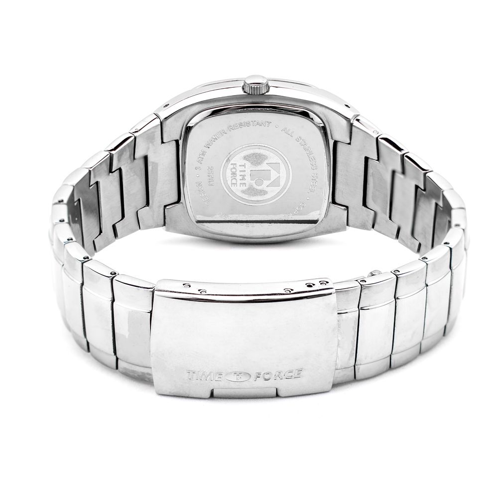 Time Force Silver Stainless Steel Watch $172.00 Time Force Luzworld
