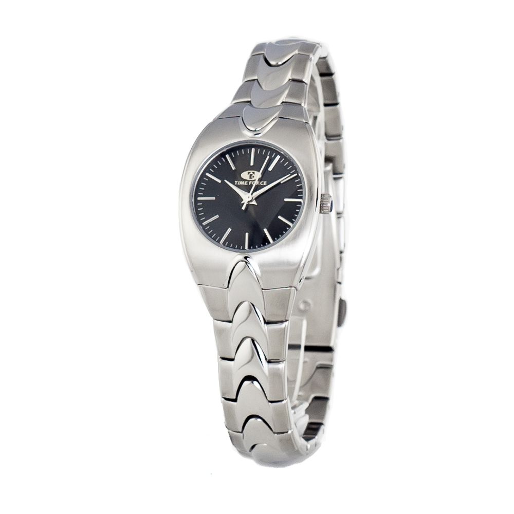 Time Force Silver Stainless Steel Watch $164.00 Time Force Luzworld
