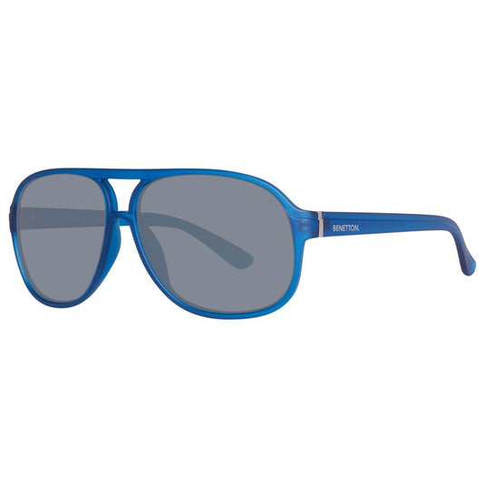 Benetton Blue Injected Sunglasses $152.00 Benetton Luzworld