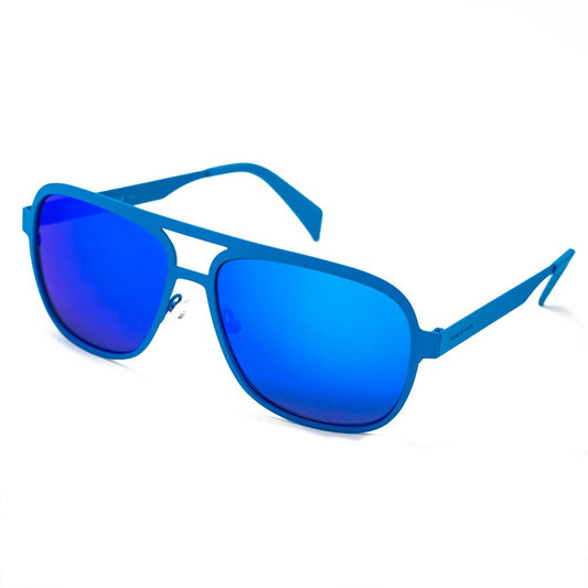 Italia Independent Blue Metal Sunglasses $218.00 Italia Independent Luzworld