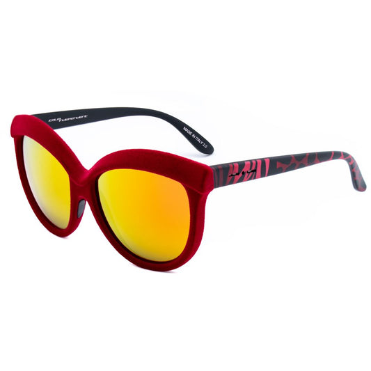 Italia Independent Red Acetate Sunglasses $201.00 Italia Independent Luzworld