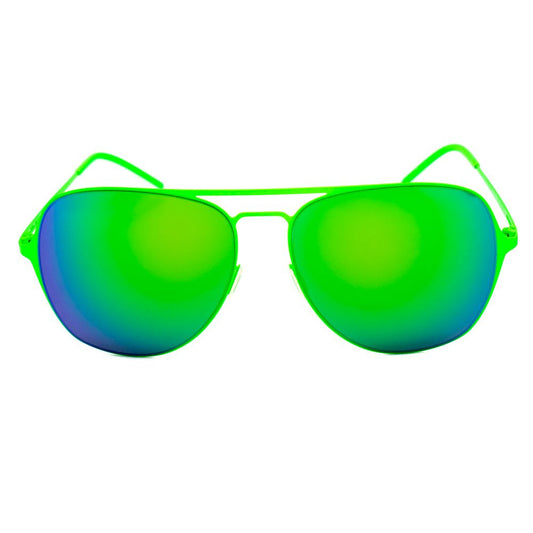 Italia Independent Green Metal Sunglasses $209.00 Italia Independent Luzworld