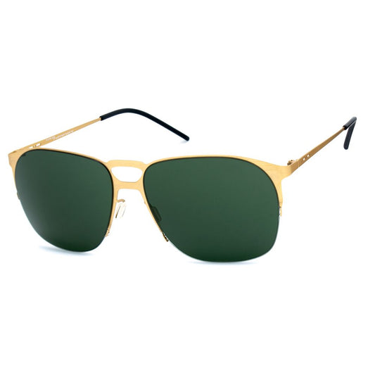 Italia Independent Gold Metal Sunglasses $210.00 Italia Independent Luzworld