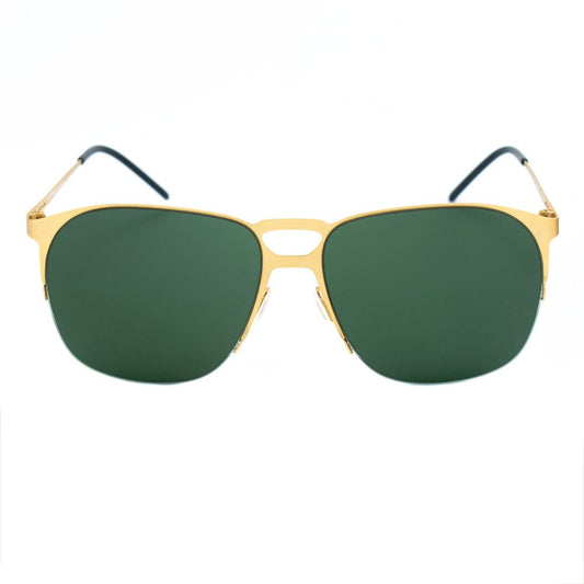 Italia Independent Gold Metal Sunglasses $210.00 Italia Independent Luzworld