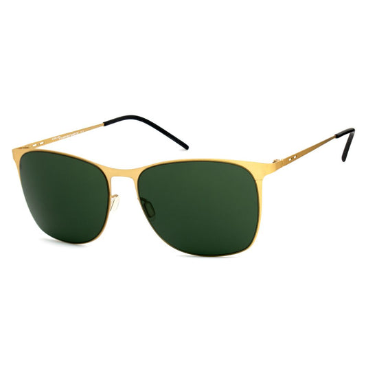 Italia Independent Gold Metal Sunglasses $211.00 Italia Independent Luzworld